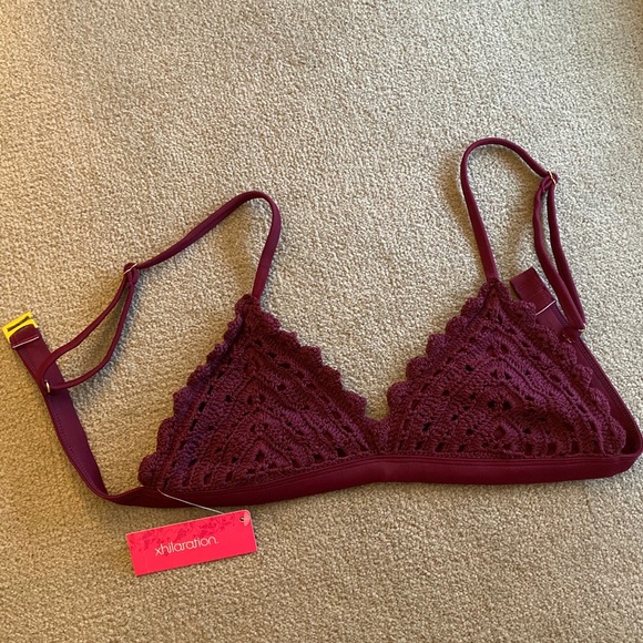 Xhilaration Other - NWT crochet swim top. Size M